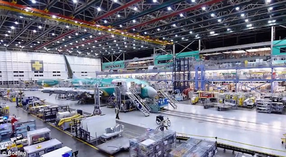 quy trinh lap rap may bay thuong mai ban chay nhat lich su boeing