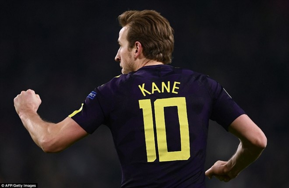 harry kane lap ky luc tottenham gianh uu the truoc juventus