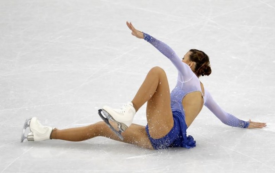 Những pha ngã “khó đỡ” của các VĐV tại Olympic PyeongChang nhung pha nga kho do cua cac vdv tai olympic pyeongchang