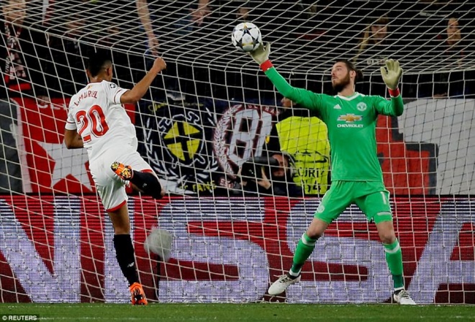 champions league david de gea cuu mu as roma thua nguoc