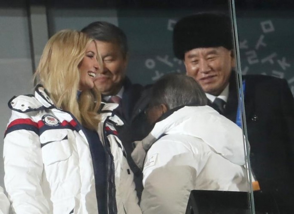 man trinh dien sac mau ngoan muc trong be mac olympic pyeongchang