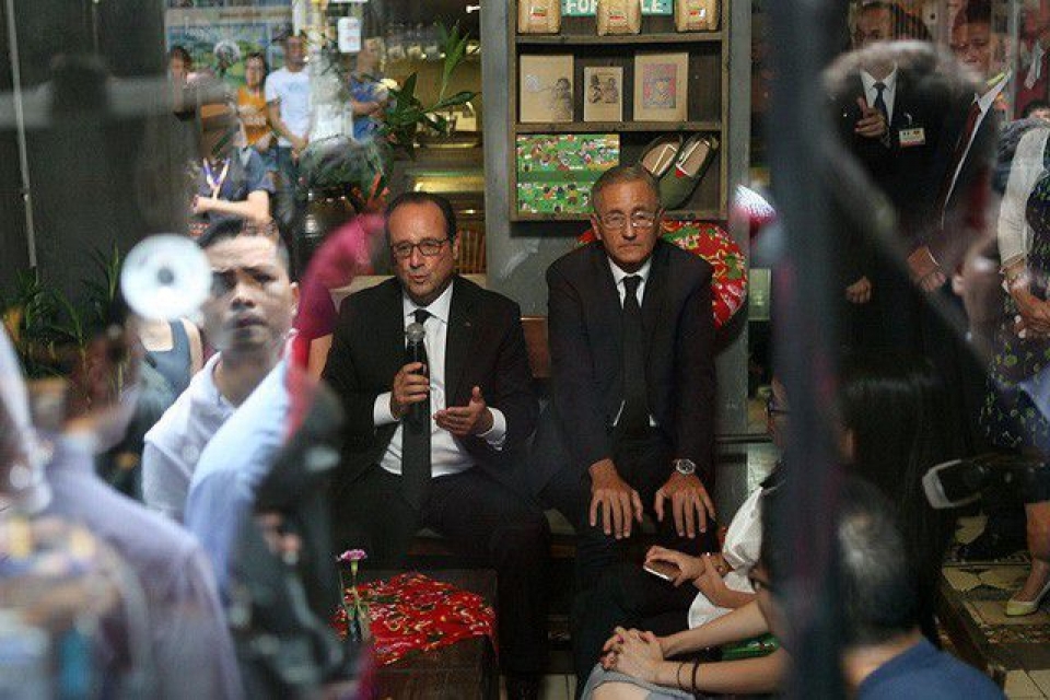 nhung lanh dao nuoc ngoai me man am thuc binh dan truyen thong viet nam