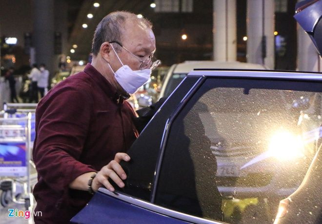 bo y te thong tin ve viec giam sat y te voi huan luyen vien park hang seo