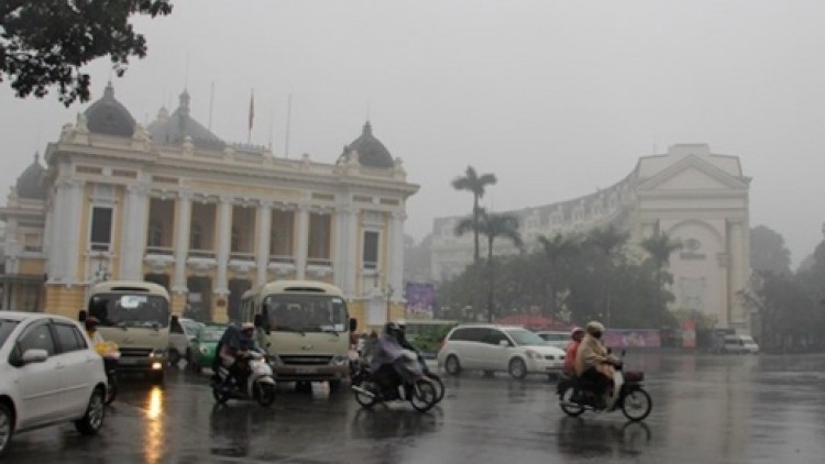 Dự báo thời tiết ngày và đêm nay (26/2): Bắc Bộ đêm trời rét, vùng núi mưa rào; Nam Bộ ngày nắng, đem không mưa