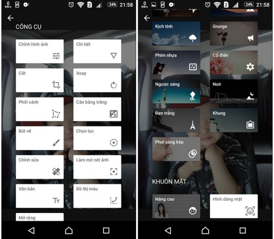 Thêm 3 tính năng "đỉnh" cho SnapSeed them 3 tinh nang dinh cho ung dung chinh sua anh hang dau tren smartphone