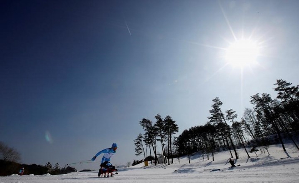 khoanh khac tuyet dep cua cac vdv tai paralympic pyeongchang