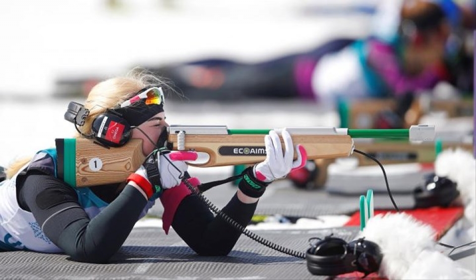 khoanh khac tuyet dep cua cac vdv tai paralympic pyeongchang