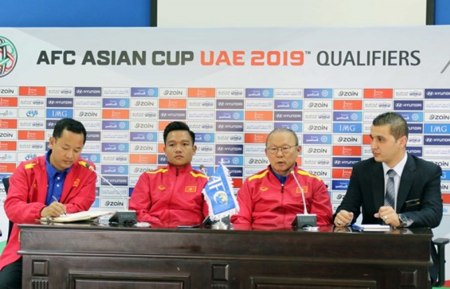 Tuyển Việt Nam quyết giành chiến thắng trên đất Jordan