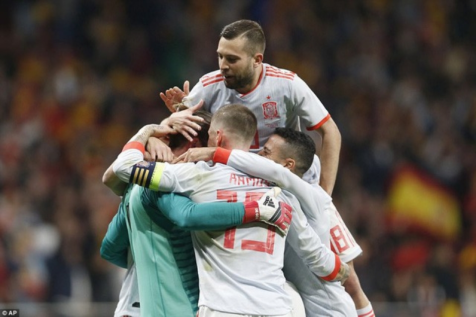 tay ban nha chot xong danh sach 23 cau thu du world cup 2018