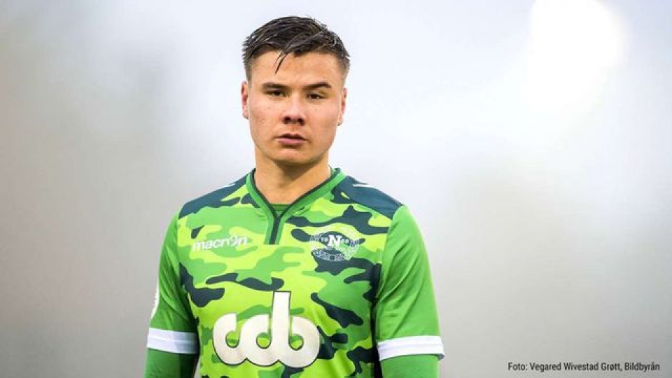 cau thu thi dau giai hang nhat o na uy muon khoac ao doi tuyen bong da viet nam