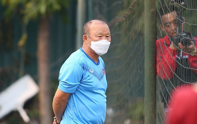 hlv park hang seo va vff hop ban go roi cho doi tuyen viet nam