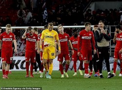 Vòng 1/8 Europa League: UEFA cân nhắc loại CLB Spartak Moscow của Nga