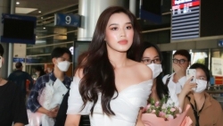 Miss World 2021: Hoa hậu Đỗ Thị Hà rạng rỡ ngày trở về