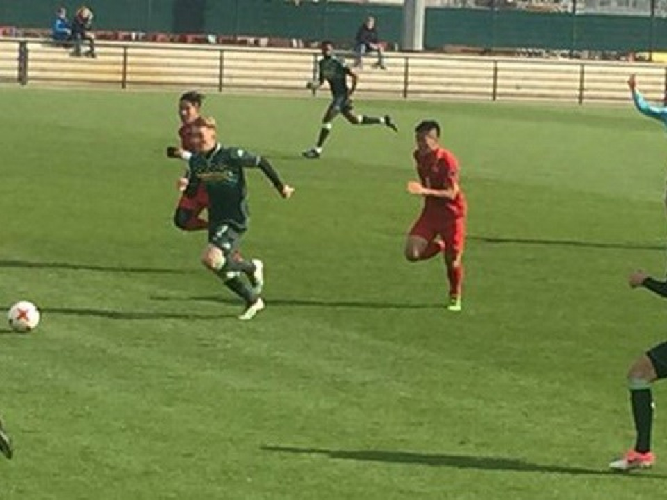 u20 viet nam suyt tao bat ngo trong tran giao huu dau tien tai duc