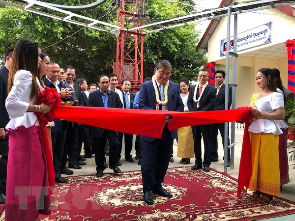 campuchia khanh thanh dai phat song truyen hinh tinh do viet nam tai tro