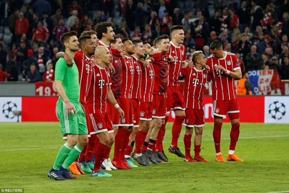 nguoi bayern noi gi sau tran thu 100 sach luoi o champions league