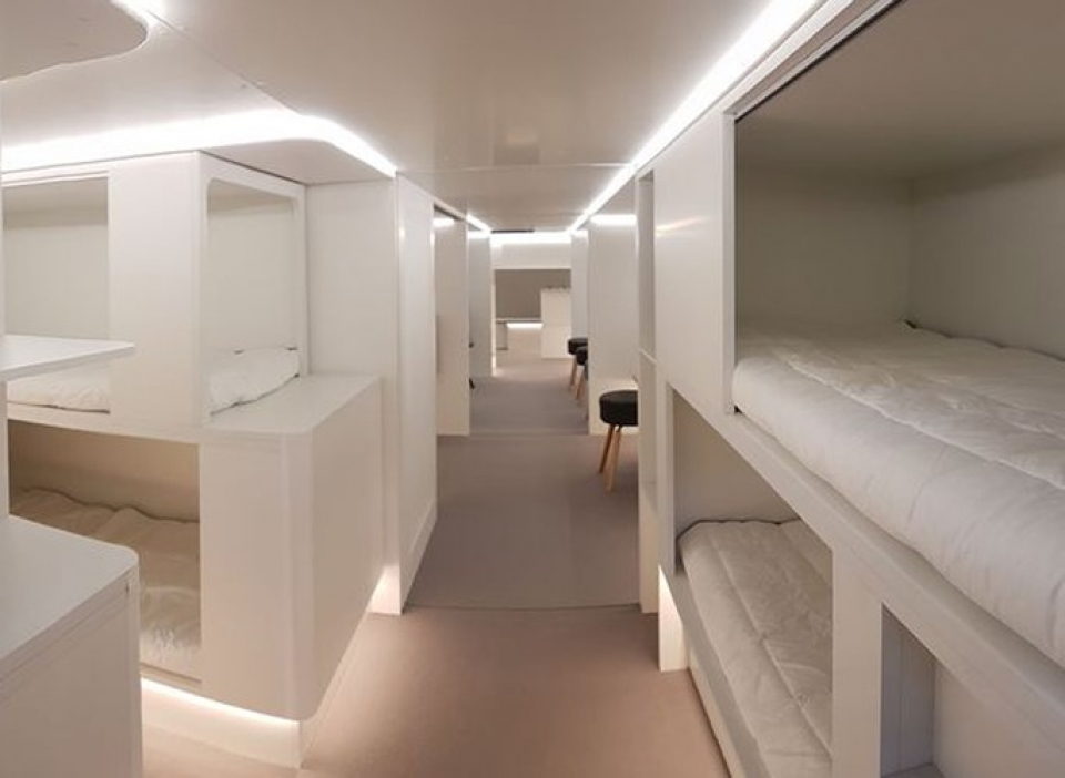 Airbus sắp ra mắt máy bay giường nằm A330 airbus sap ra mat may bay giuong nam a330