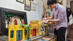 Chàng trai dùng lego ghép cảnh đẹp Việt Nam, lên cả báo nước ngoài