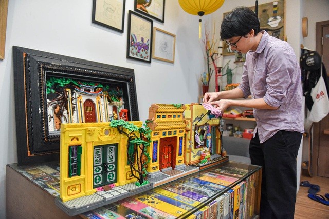 Chàng trai dùng lego ghép cảnh đẹp Việt, lên cả báo nước ngoài