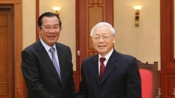 Chủ tịch Đảng Nhân dân Campuchia, Thủ tướng chính phủ Vương quốc Campuchia gửi thư cảm ơn Tổng Bí thư Nguyễn Phú Trọng