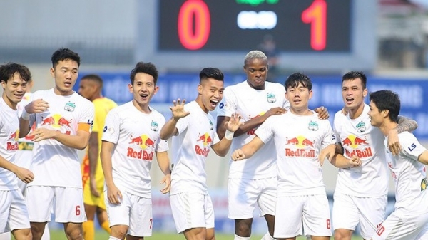 Vòng 11 V-League: Hoàng Anh Gia Lai không có đối thủ, Hà Nội FC bại trận trên sân nhà
