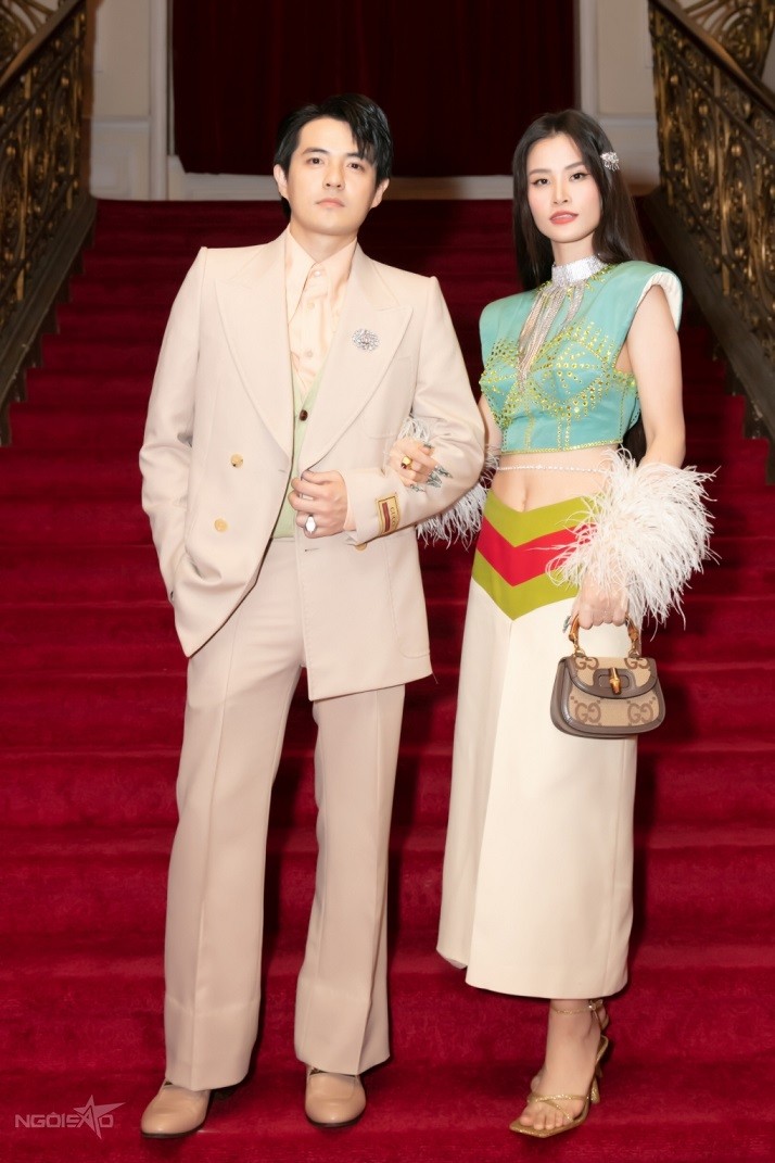 Hồ Ngọc Hà xinh đẹp nổi bật trong đêm sự kiện thời trang Cine Gucci