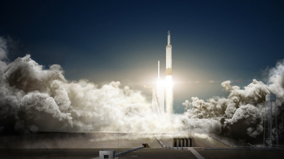 elon musk sap phong ban block 5 cua sieu ten lua falcon 9
