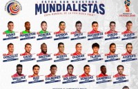 Costa Rica chốt danh sách thi đấu chính thức tại World Cup 2018