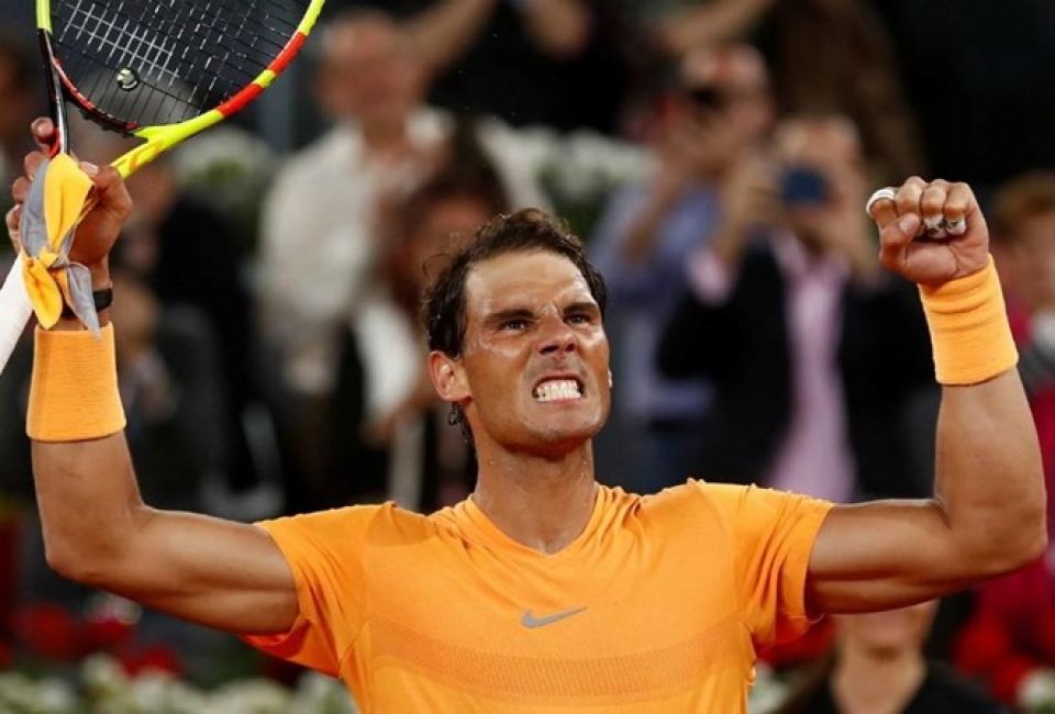 roland garros nadal rong cua vao chung ket serena hen sharapova