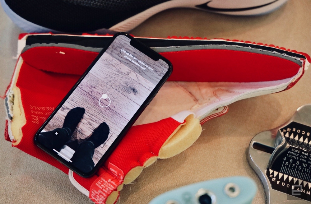 chon dung co giay nho ung dung thuc te ao tang cuong