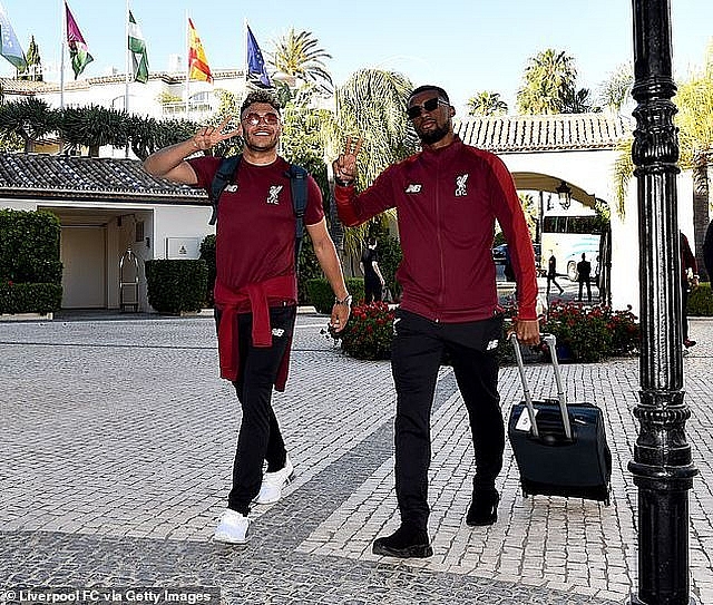 cau thu liverpool sang tay ban nha nghi duong chuan bi cho chung ket champions league