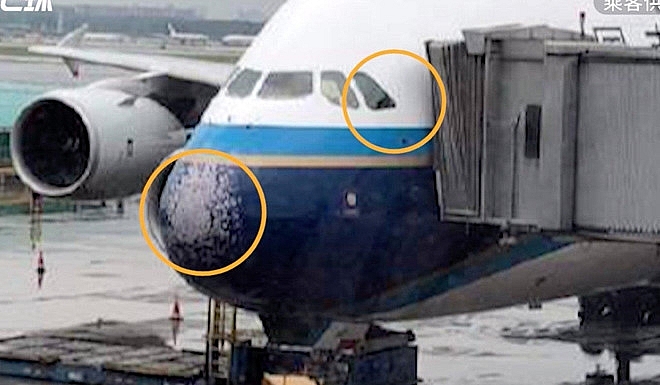 trung quo c may bay vo ki nh ba m da p mu i vi mua da