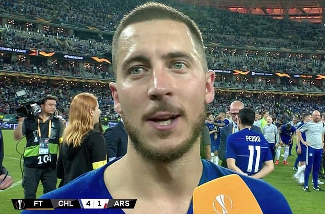 Eden Hazard nói lời chia tay Chelsea ngay khi đăng quang Europa League eden hazard noi loi chia tay chelsea ngay khi dang quang europa league