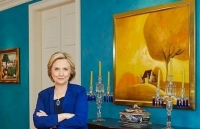 Bức tranh Việt Nam được treo trong 