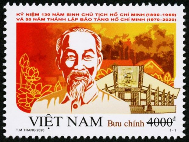 phat hanh bo tem dac biet ky niem 130 nam sinh chu tich ho chi minh