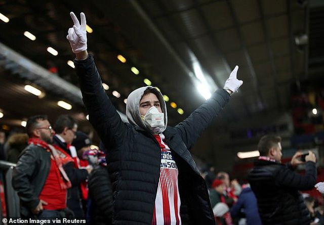 41 ca tử vong bởi Covid-19 từ trận Liverpool gặp Atletico Madrid 41 ca tu vong do dich benh tu tran liverpool gap atletico madrid