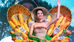 Trang phục 'Bánh Mỳ' của Hoa hậu H’Hen Niê lọt top 10 trang phục dân tộc ấn tượng nhất Miss Universe