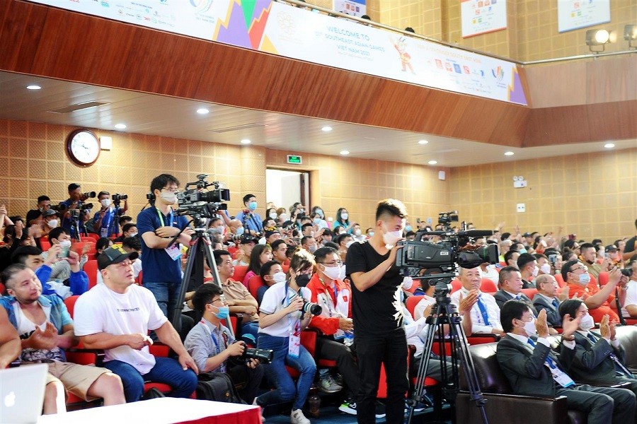 SEA Games 31: Thể hình Việt Nam giành 2 HCV ở hạng cân 55kg, 65kg và 1 HCB ở hạng cân 60kg