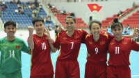Tuyển Việt Nam dẫn đầu bảng xếp hạng futsal nữ SEA Games 31