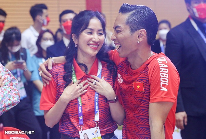 SEA Games 31: Những đôi 'vợ chồng Vàng' của Đoàn Thể thao Việt Nam