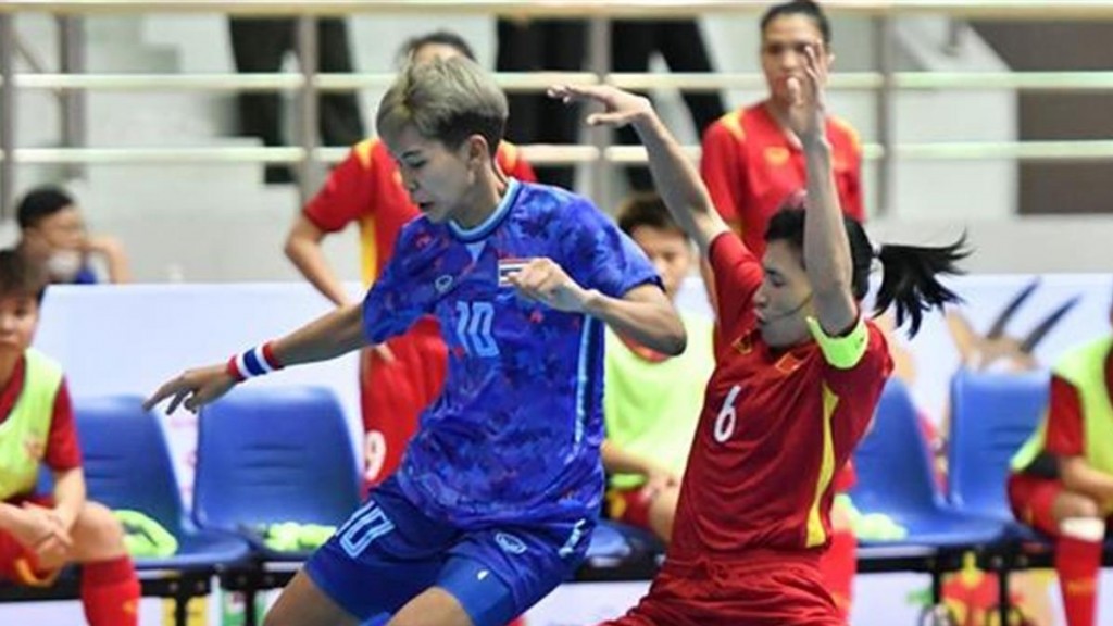Futsal nữ Việt Nam hụt HCV SEA Games 31 đáng tiếc