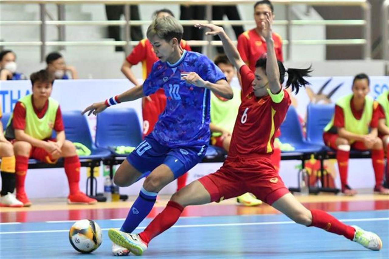 Futsal nữ Việt Nam hụt HCV SEA Games 31 đáng tiếc
