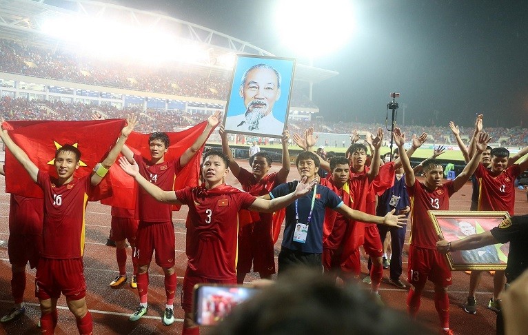 越南U23戰胜泰國U23奪得第31屆東南亞運動會金牌