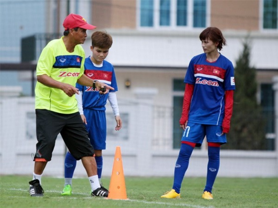 doi tuyen nu viet nam hoc tap ky thuat cua cau thu brazil