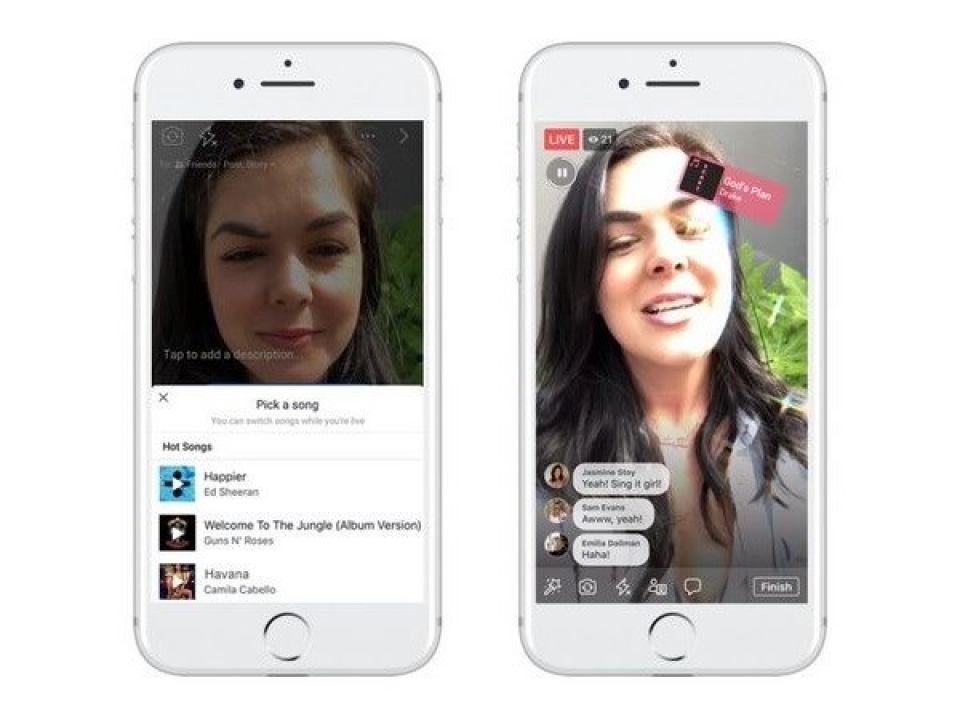 Facebook cung cấp tính năng hát nhép trực tuyến facebook cung cap tinh nang hat nhep truc tuyen