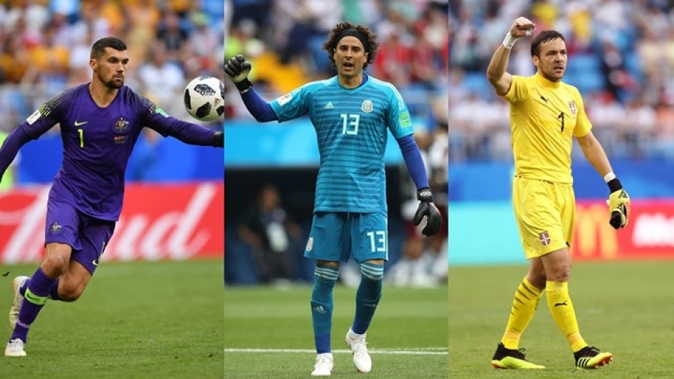 bang xep hang 10 thu mon hay nhat world cup 2018 ochoa dan dau