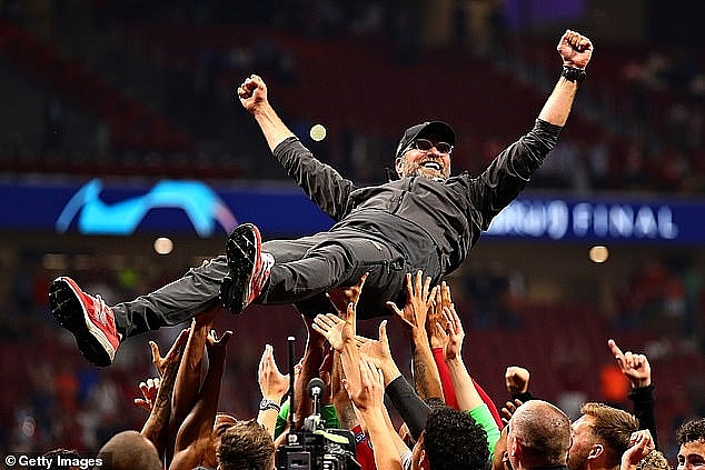 vo dich champions league hlv jurgen klopp duoc trong thuong