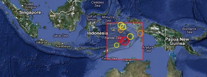 dong dat tai indonesia nguoi dan tai australia cung cam nhan duoc rung chan