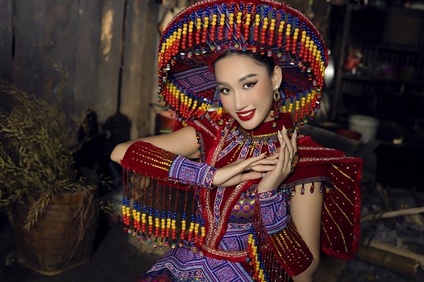 Miss Global 2022: Ý nghĩa trang phục dân tộc của Đoàn Hồng Trang chụp ở Tây Bắc