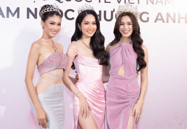 Những hình ảnh đẹp tại lễ  thông báo Á hậu Phương Anh dự thi Miss International 2022